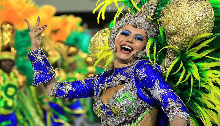 costume of samba dance